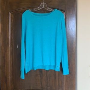 Blue long sleeve shirt